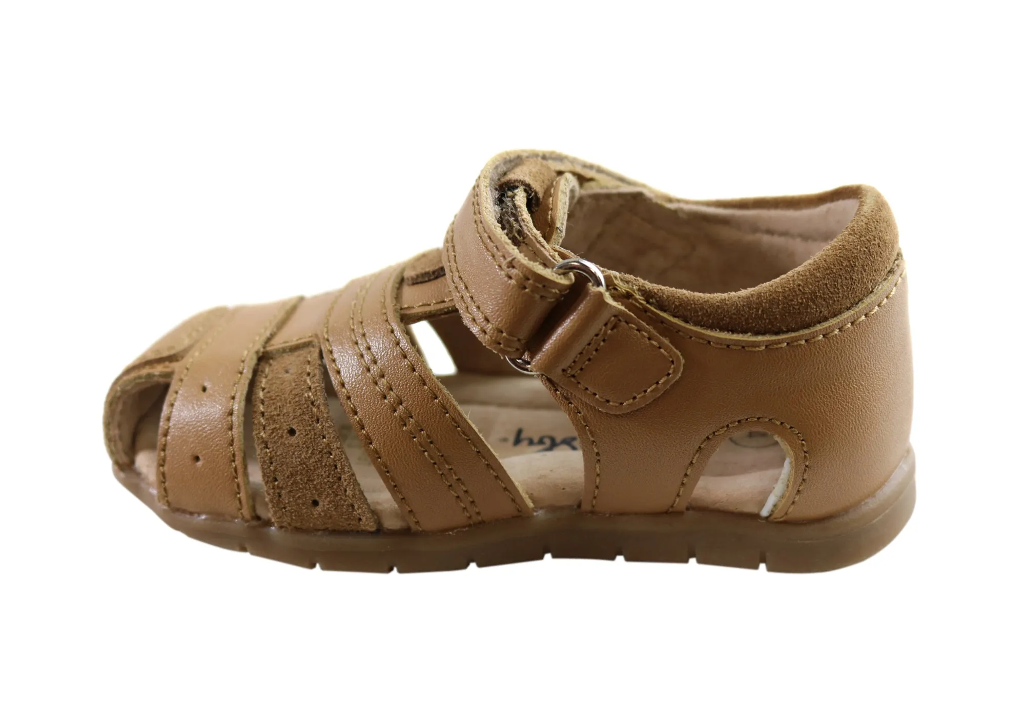 Grosby Albion Kinder-Sandalen aus weichem Leder für Kleinkinder und Babys