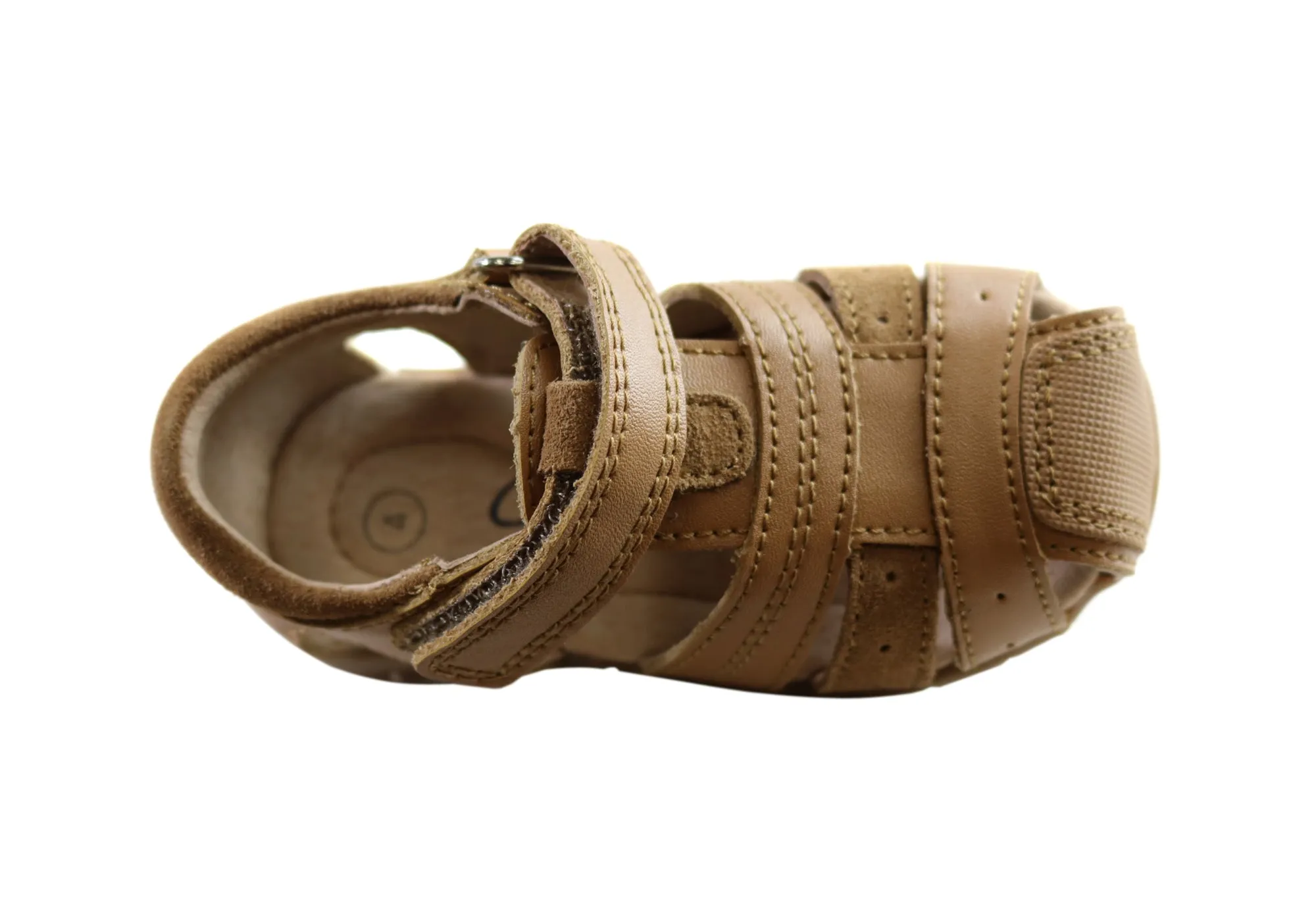 Grosby Albion Kinder-Sandalen aus weichem Leder für Kleinkinder und Babys