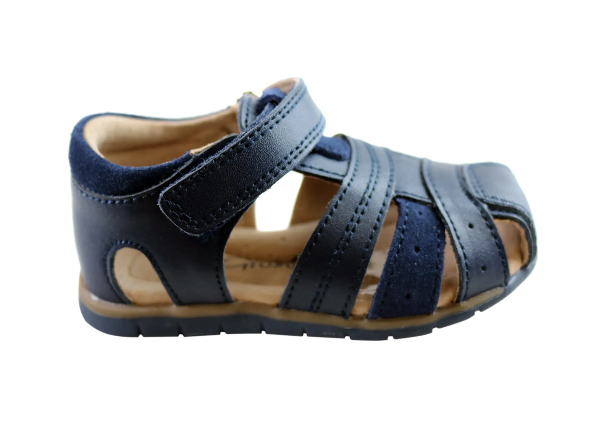 Grosby Albion Kinder-Sandalen aus weichem Leder für Kleinkinder und Babys