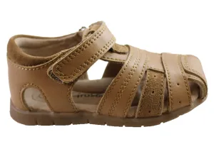 Grosby Albion Kinder-Sandalen aus weichem Leder für Kleinkinder und Babys