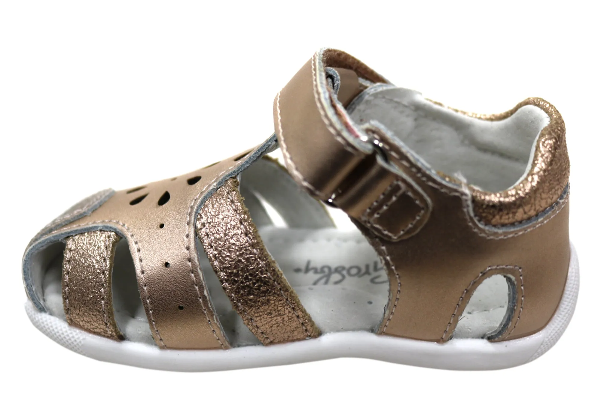 Grosby Alisa Kinder Sandalen aus Leder für Kleinkinder und Mädchen - Bequeme Grosby Schuhe
