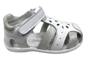 Grosby Alisa Kinder Sandalen aus Leder für Kleinkinder und Mädchen - Bequeme Grosby Schuhe