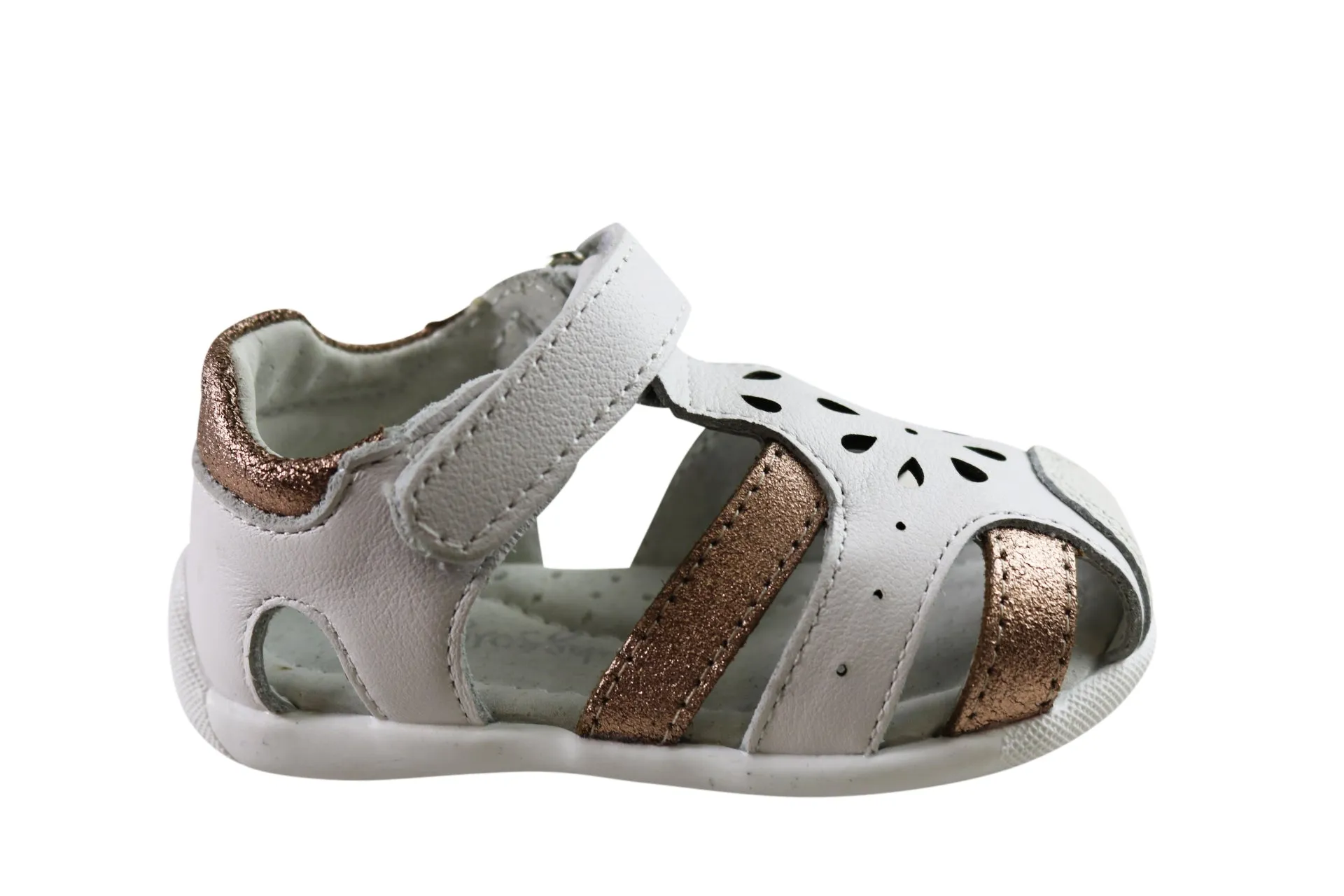 Grosby Alisa Kinder Sandalen aus Leder für Kleinkinder und Mädchen - Bequeme Grosby Schuhe