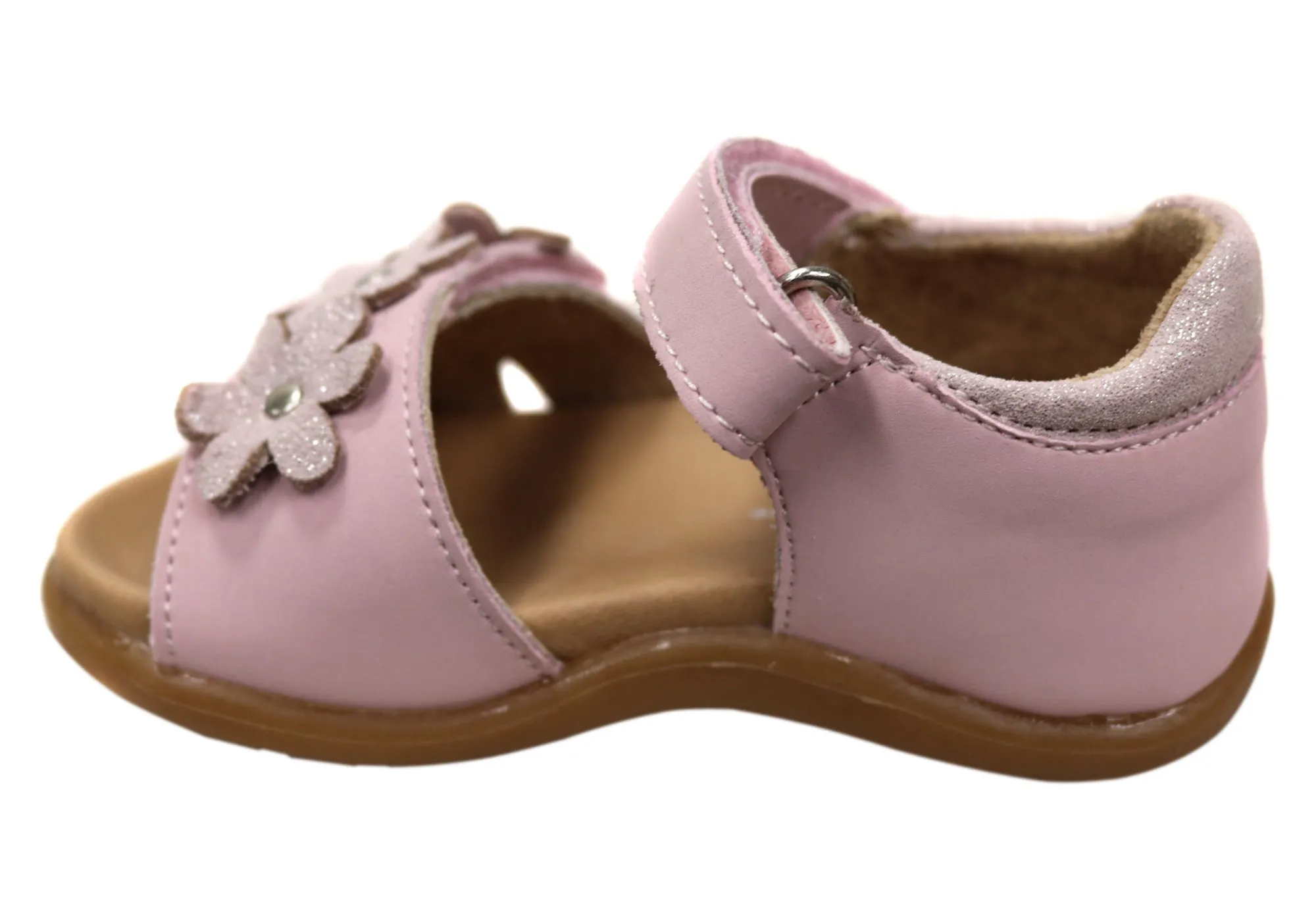 Grosby Azalea Kinder-Sandalen aus Leder für Babys, Kleinkinder und Mädchen - Bequeme Sandalen von Grosby