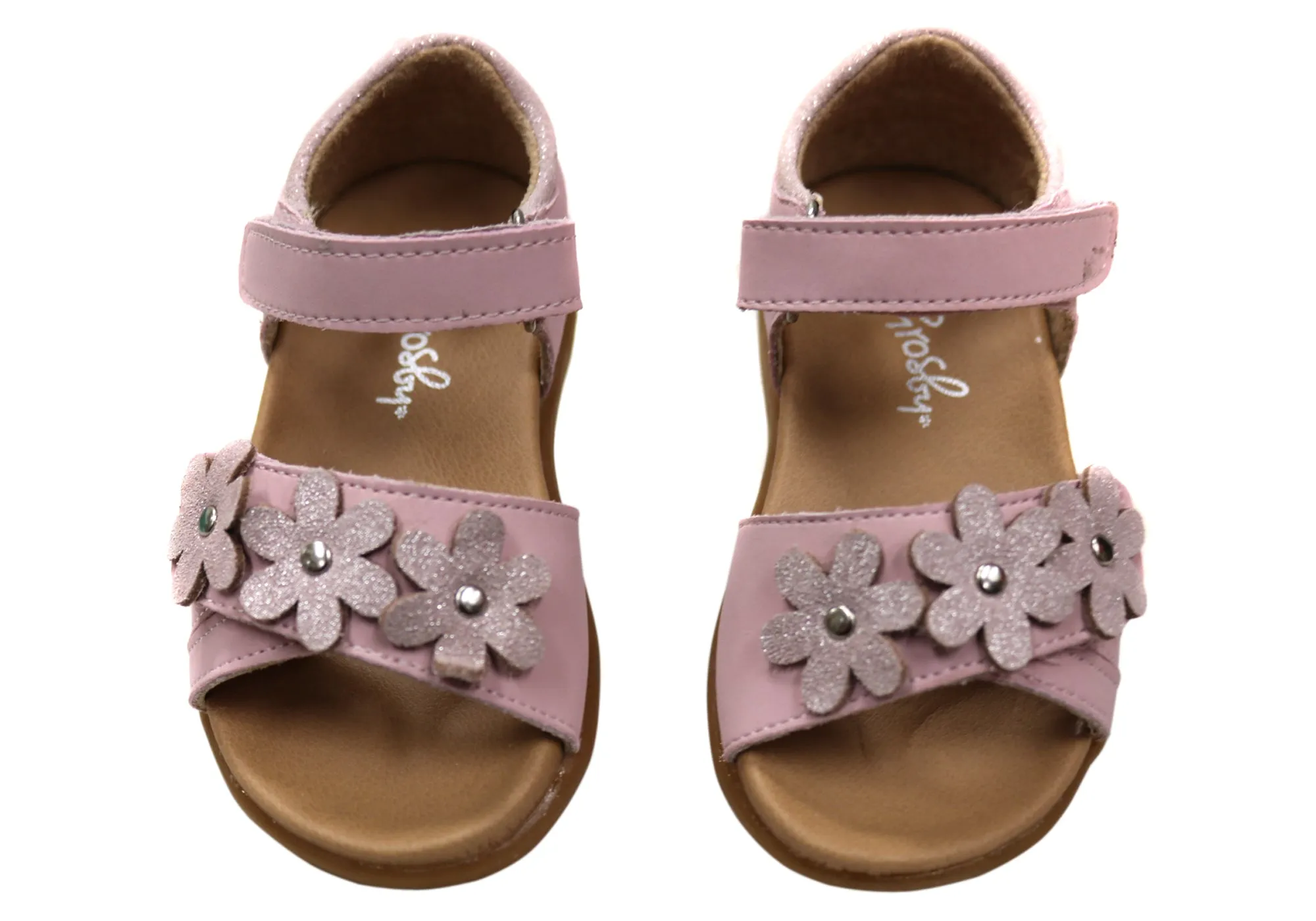 Grosby Azalea Kinder-Sandalen aus Leder für Babys, Kleinkinder und Mädchen - Bequeme Sandalen von Grosby