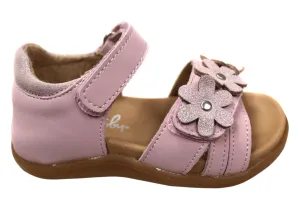 Grosby Azalea Kinder-Sandalen aus Leder für Babys, Kleinkinder und Mädchen - Bequeme Sandalen von Grosby