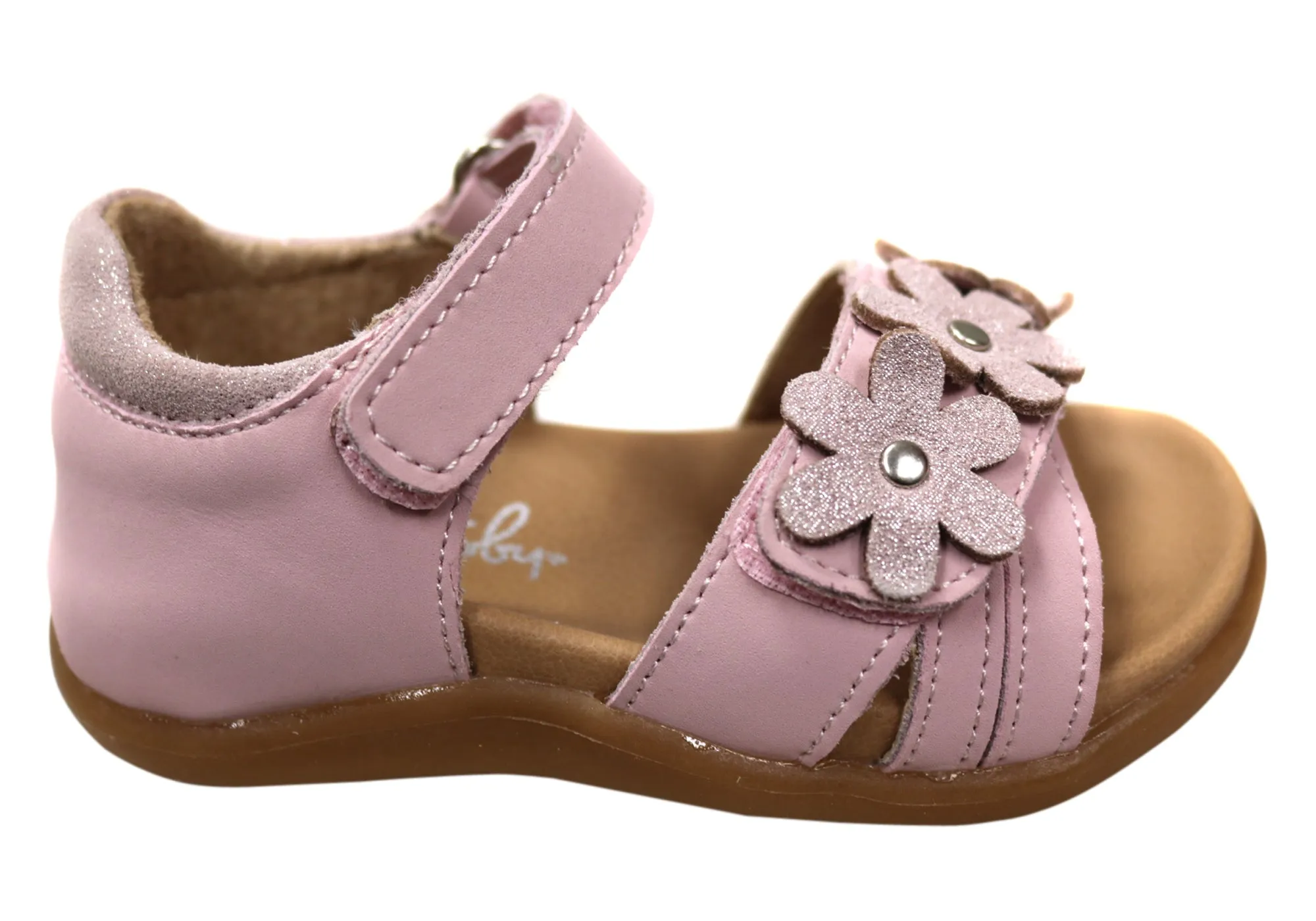 Grosby Azalea Kinder-Sandalen aus Leder für Babys, Kleinkinder und Mädchen - Bequeme Sandalen von Grosby