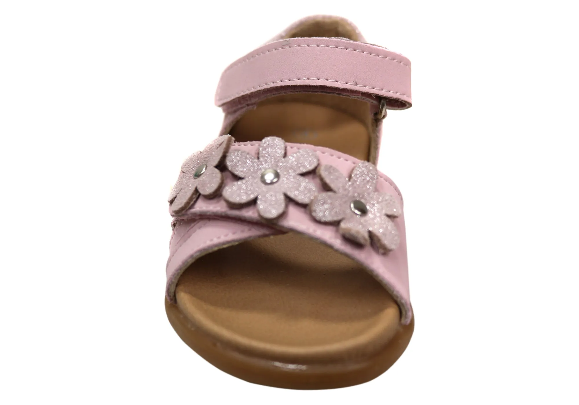 Grosby Azalea Kinder-Sandalen aus Leder für Babys, Kleinkinder und Mädchen - Bequeme Sandalen von Grosby