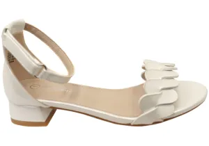 Grosby Clover Kids Mädchen Bequeme Sandalen mit niedrigem Absatz Grosby Schuhe