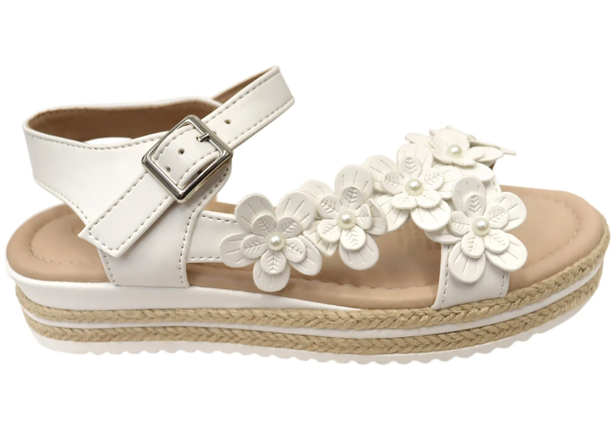 Grosby Fleur Kinder Mädchen Bequeme Sandalen Grosby Schuhe