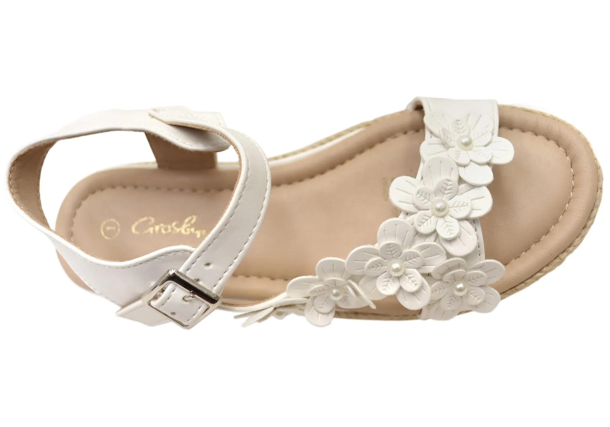 Grosby Fleur Kinder Mädchen Bequeme Sandalen Grosby Schuhe