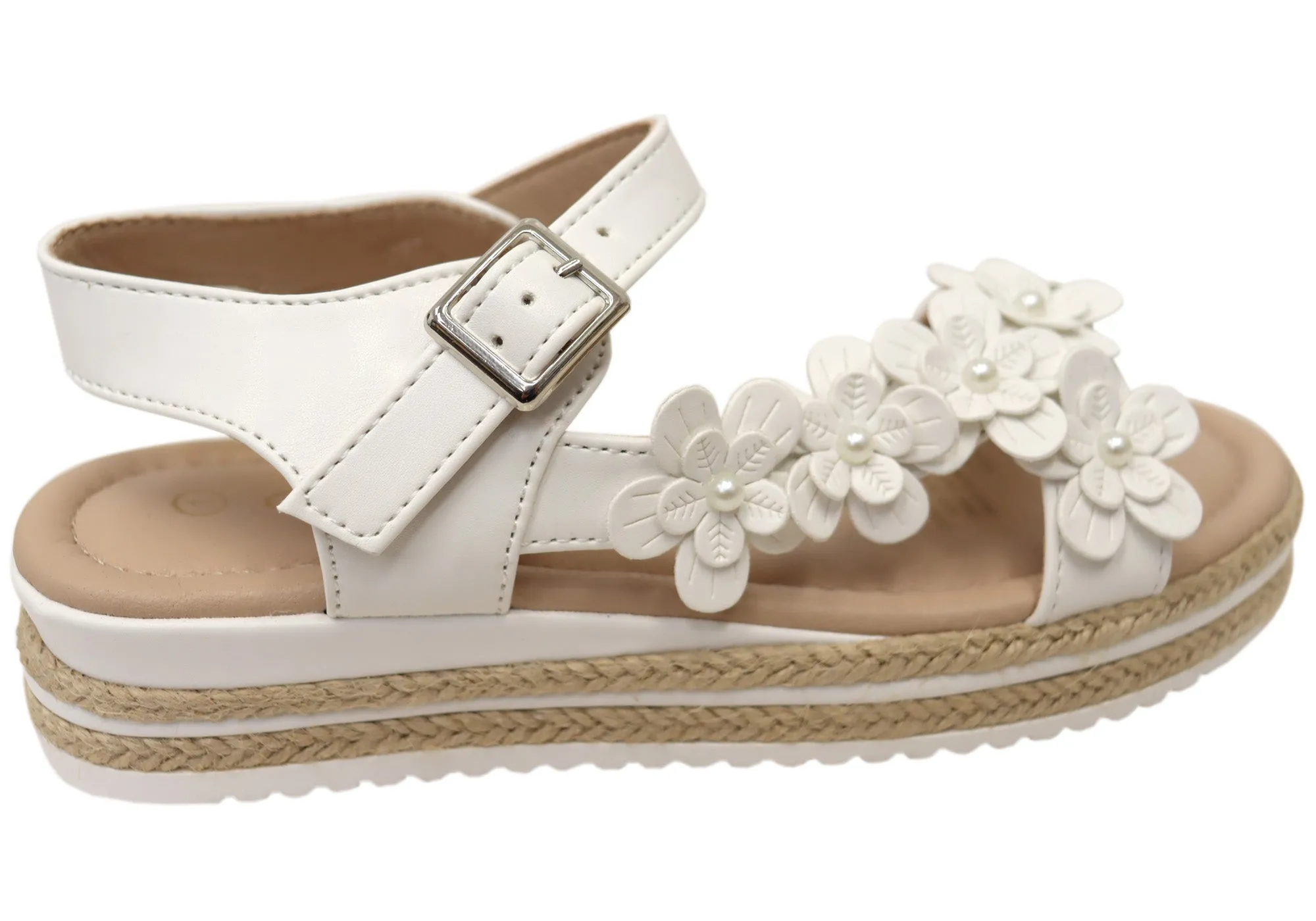 Grosby Fleur Kinder Mädchen Bequeme Sandalen Grosby Schuhe