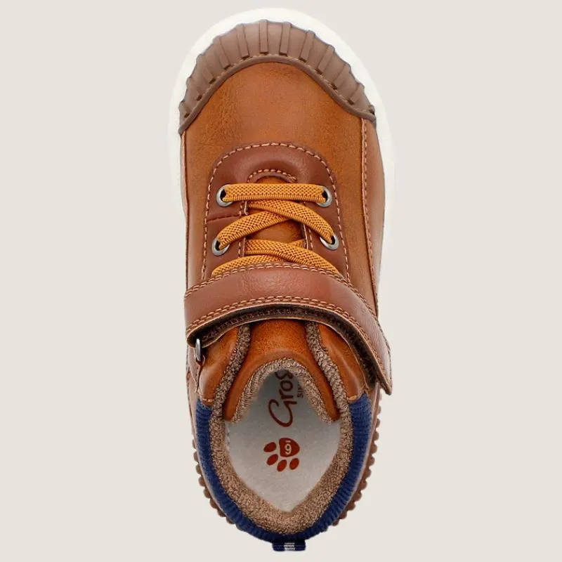 Grosby Kids Conor Verstellbare Sneaker Schuhe_Grosby