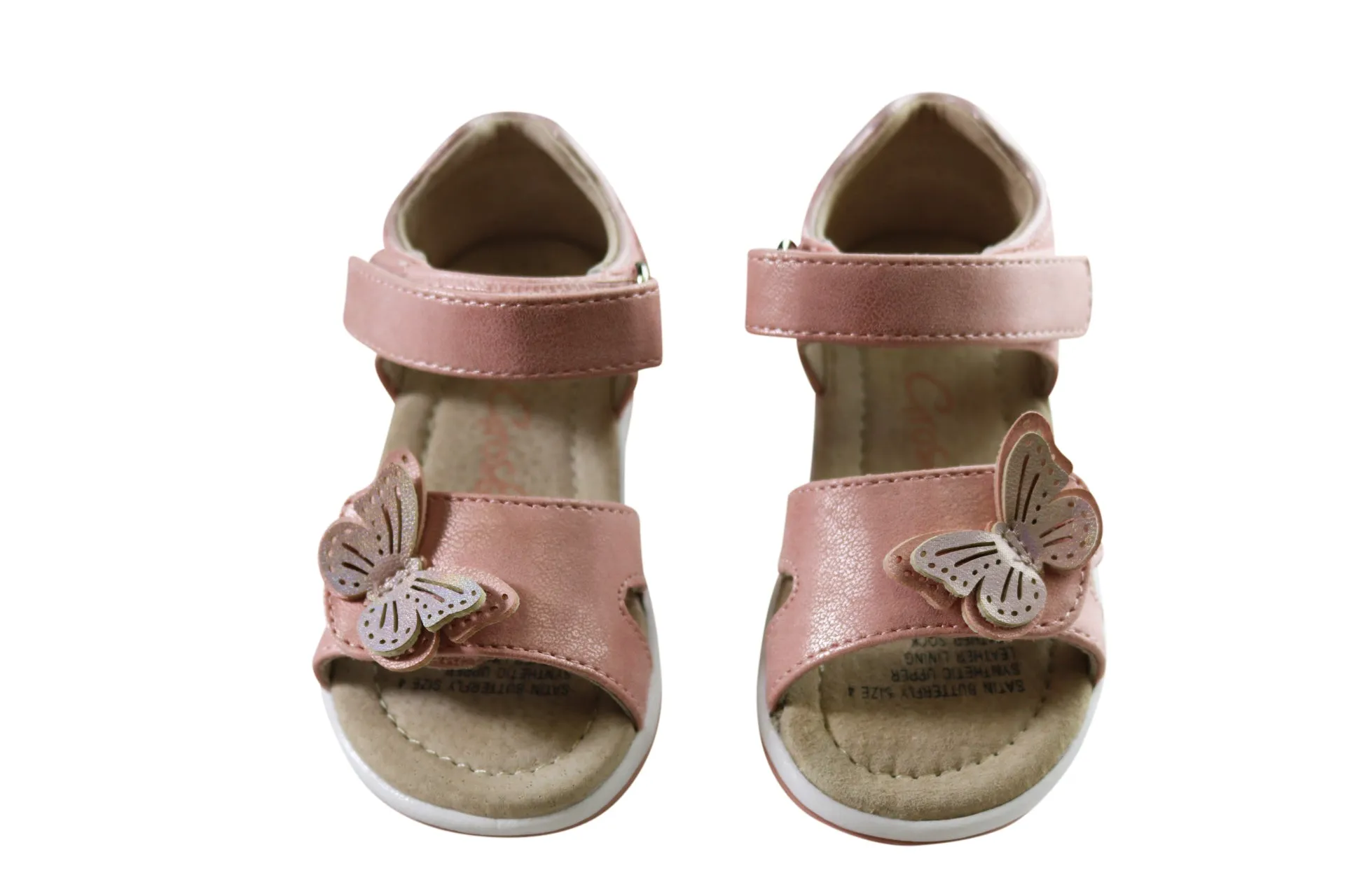 Grosby Satin Schmetterling Baby Kleinkind Kinder Mädchen Bequeme Sandalen Grosby Schuhe