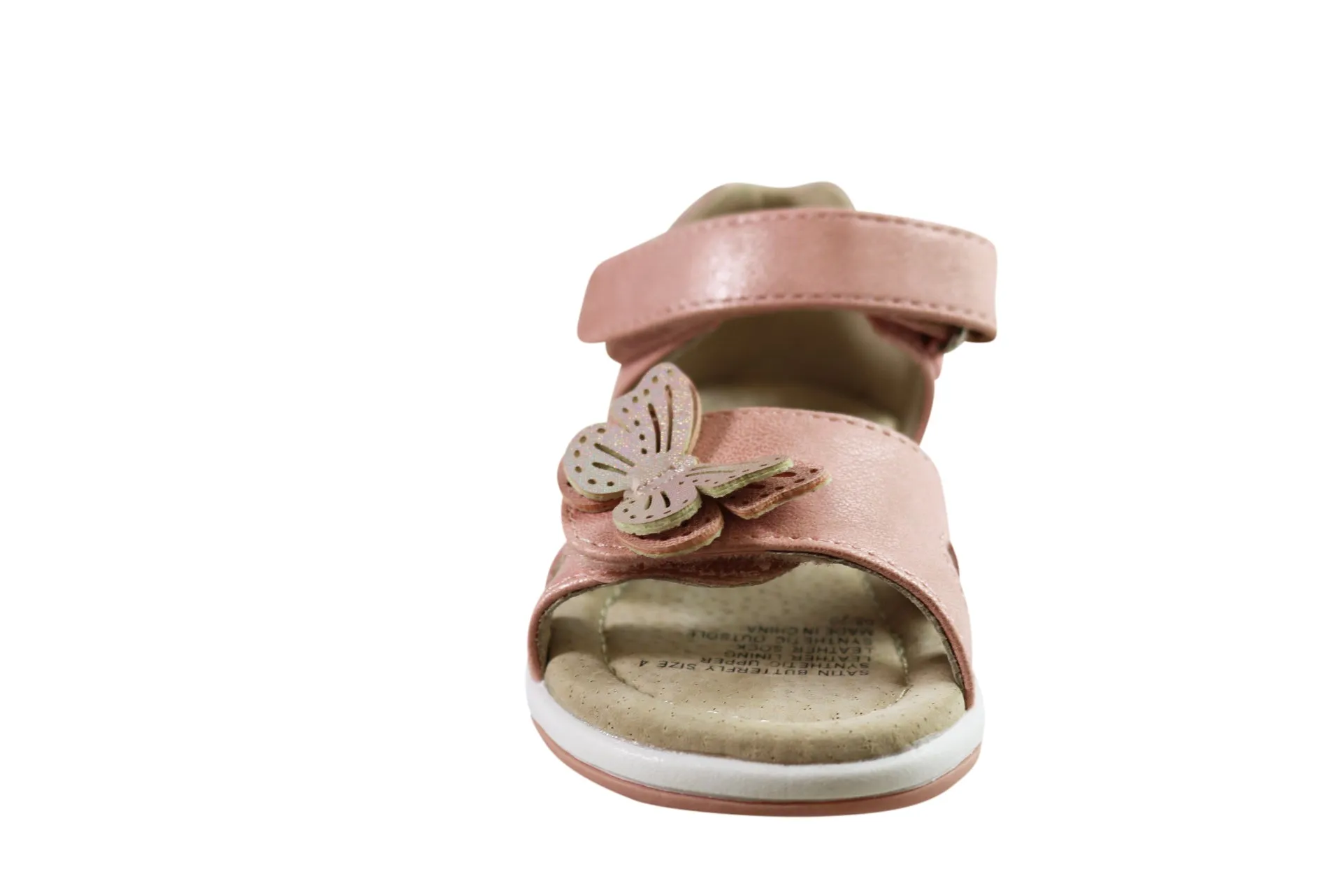 Grosby Satin Schmetterling Baby Kleinkind Kinder Mädchen Bequeme Sandalen Grosby Schuhe