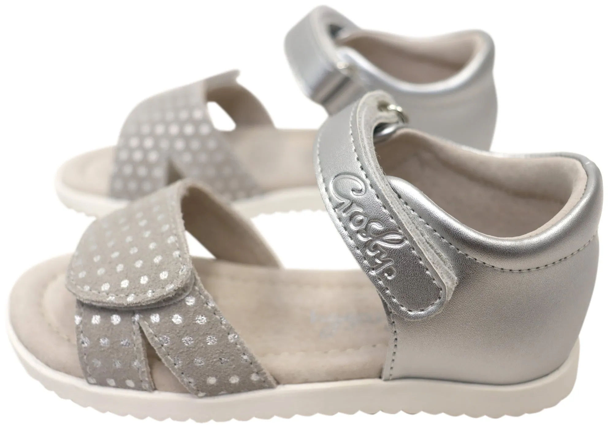 Grosby Shelly Mädchen Kleinkind Junior Kinder Leder Sandalen Grosby Schuhe
