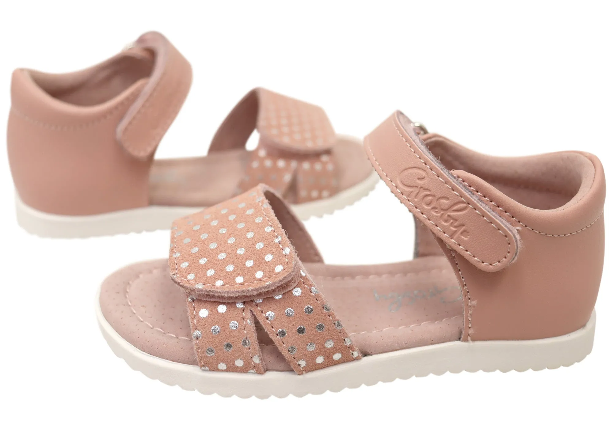 Grosby Shelly Mädchen Kleinkind Junior Kinder Leder Sandalen Grosby Schuhe