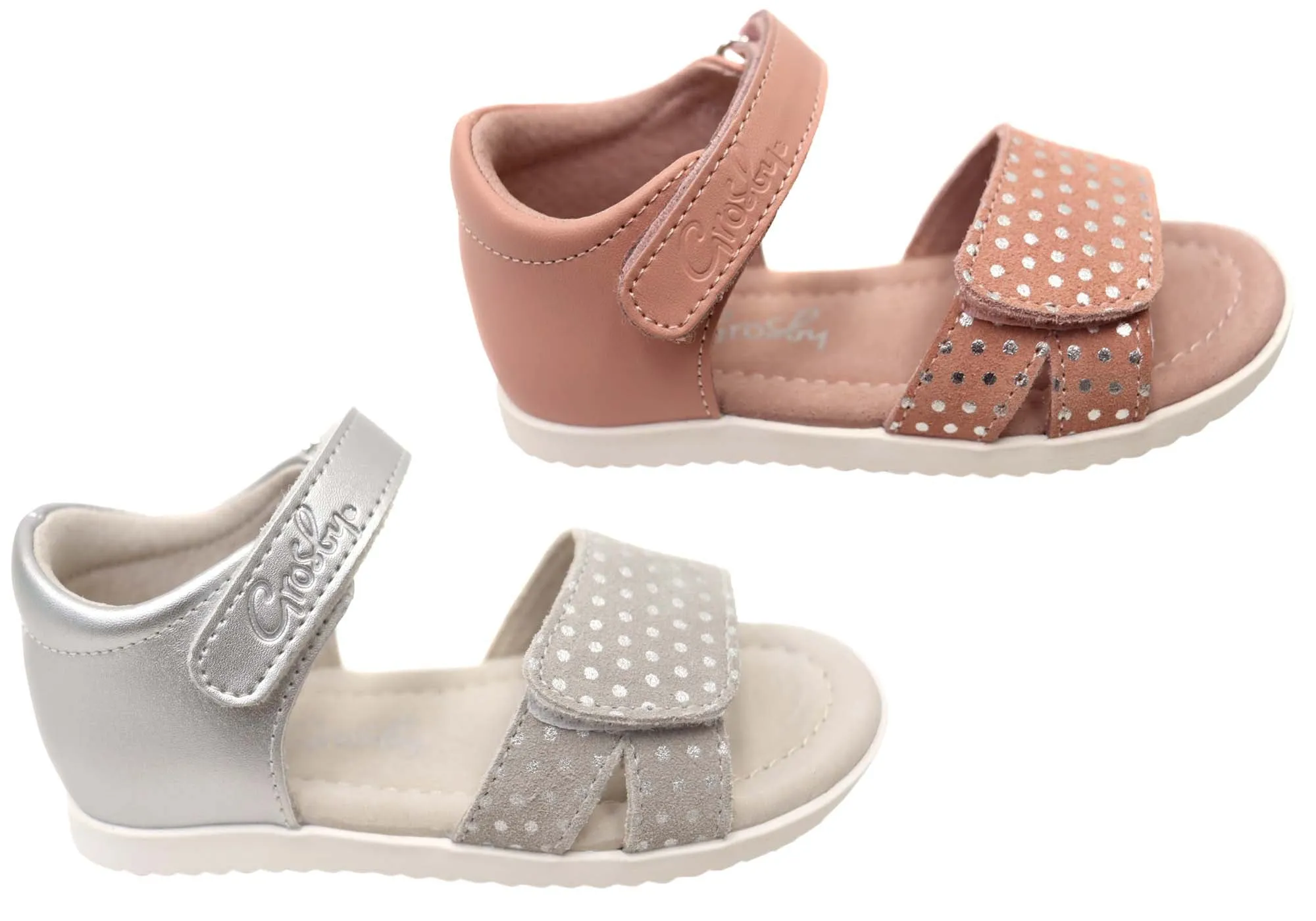 Grosby Shelly Mädchen Kleinkind Junior Kinder Leder Sandalen Grosby Schuhe