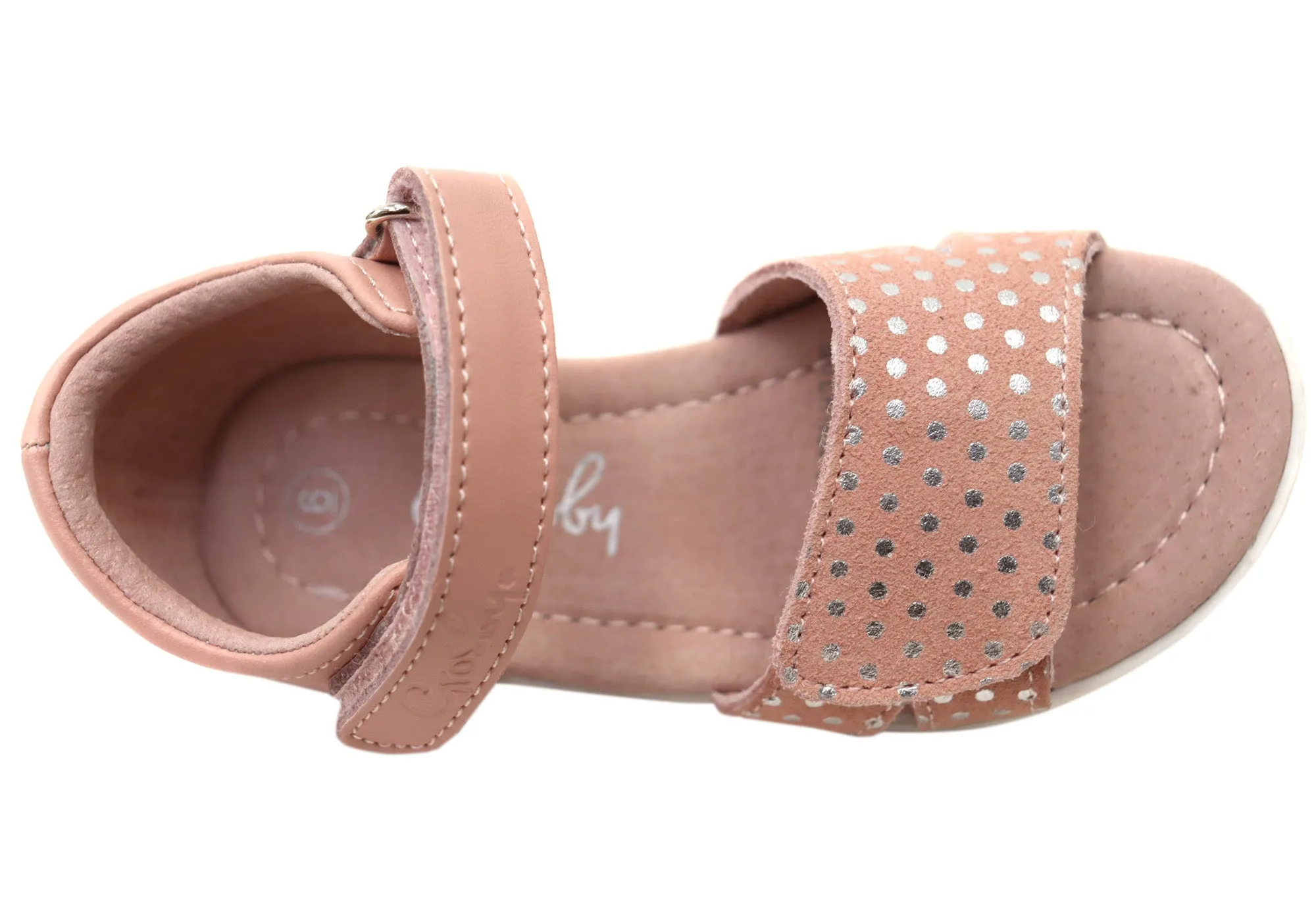 Grosby Shelly Mädchen Kleinkind Junior Kinder Leder Sandalen Grosby Schuhe