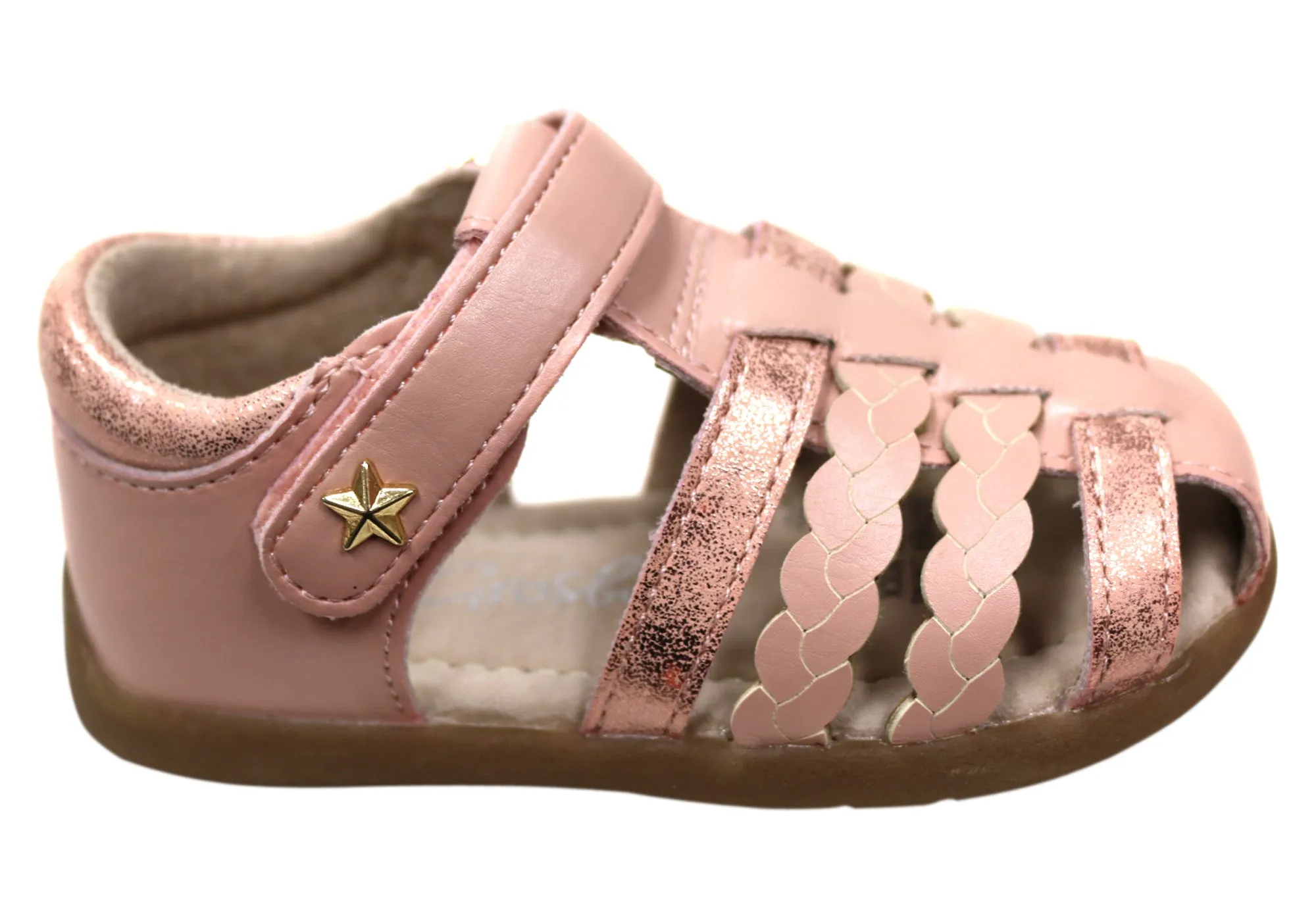 Grosby Spritz Kinder-Sandalen für Kleinkinder und Mädchen - Bequeme Sandalen von Grosby