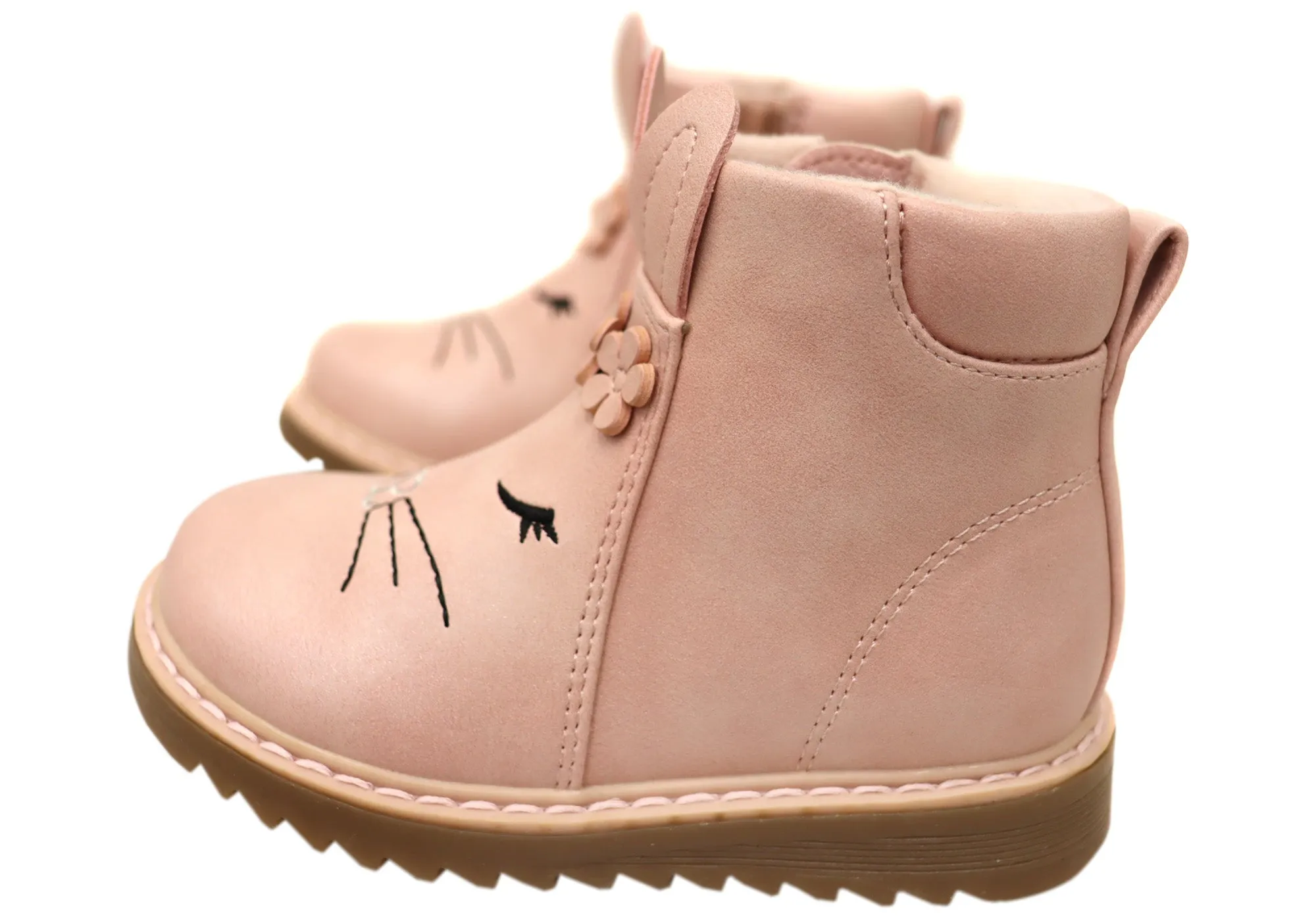 Grosby Tori Mädchen Kinder Baby Kleinkind Bequeme Stiefel Grosby Schuhe
