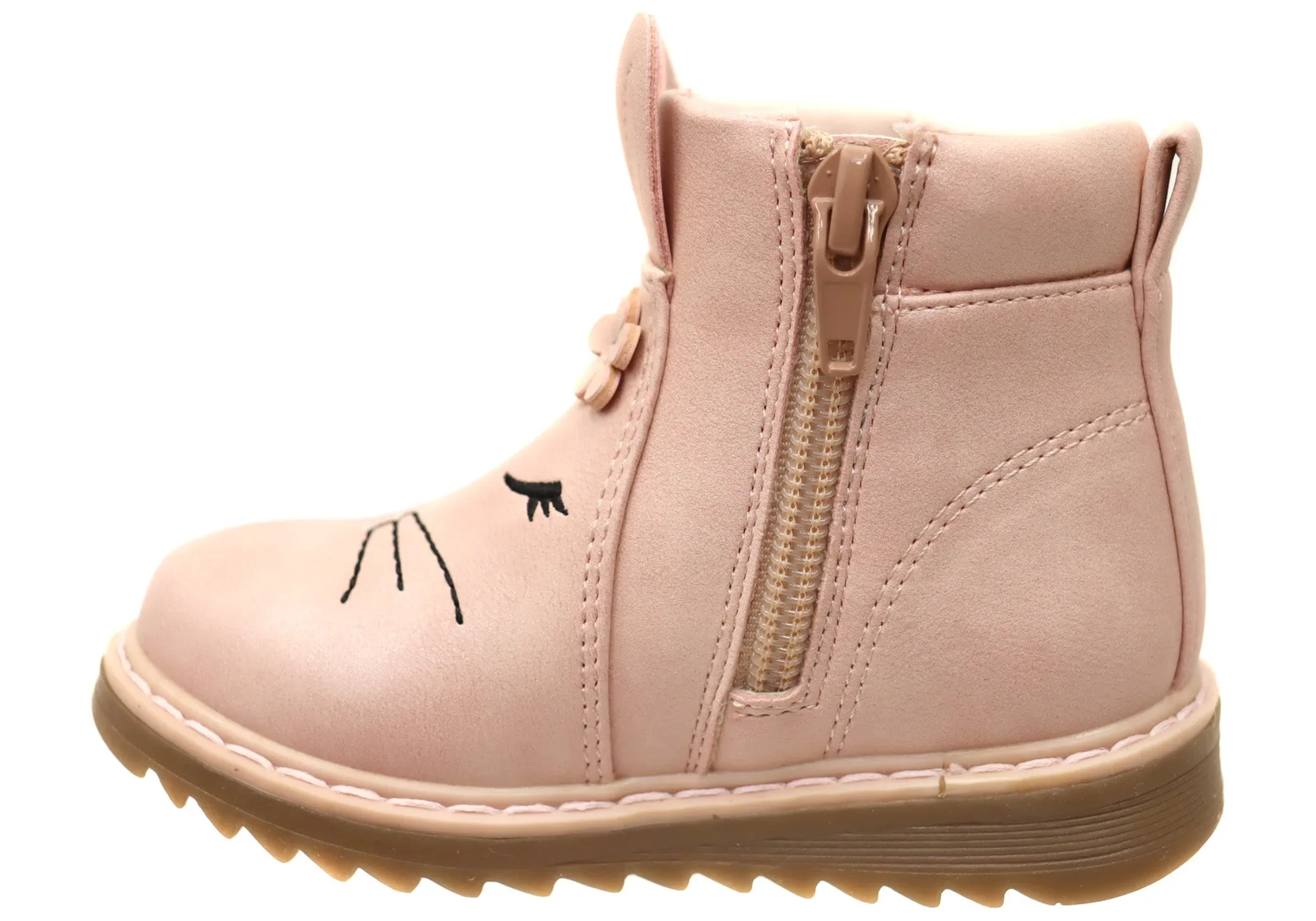 Grosby Tori Mädchen Kinder Baby Kleinkind Bequeme Stiefel Grosby Schuhe
