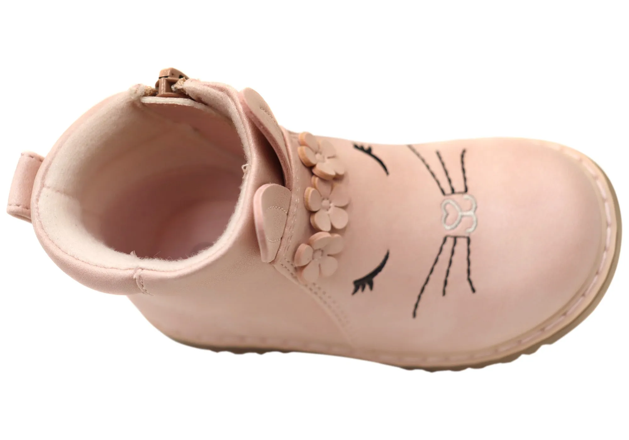 Grosby Tori Mädchen Kinder Baby Kleinkind Bequeme Stiefel Grosby Schuhe