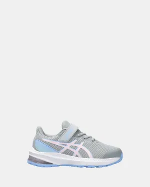GT-1000 12 Vorschule Piedmont Grau/Cosmos Asics Schuhe