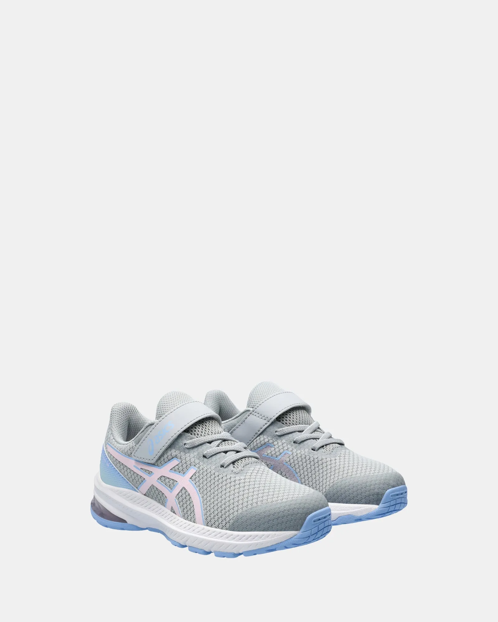 GT-1000 12 Vorschule Piedmont Grau/Cosmos Asics Schuhe