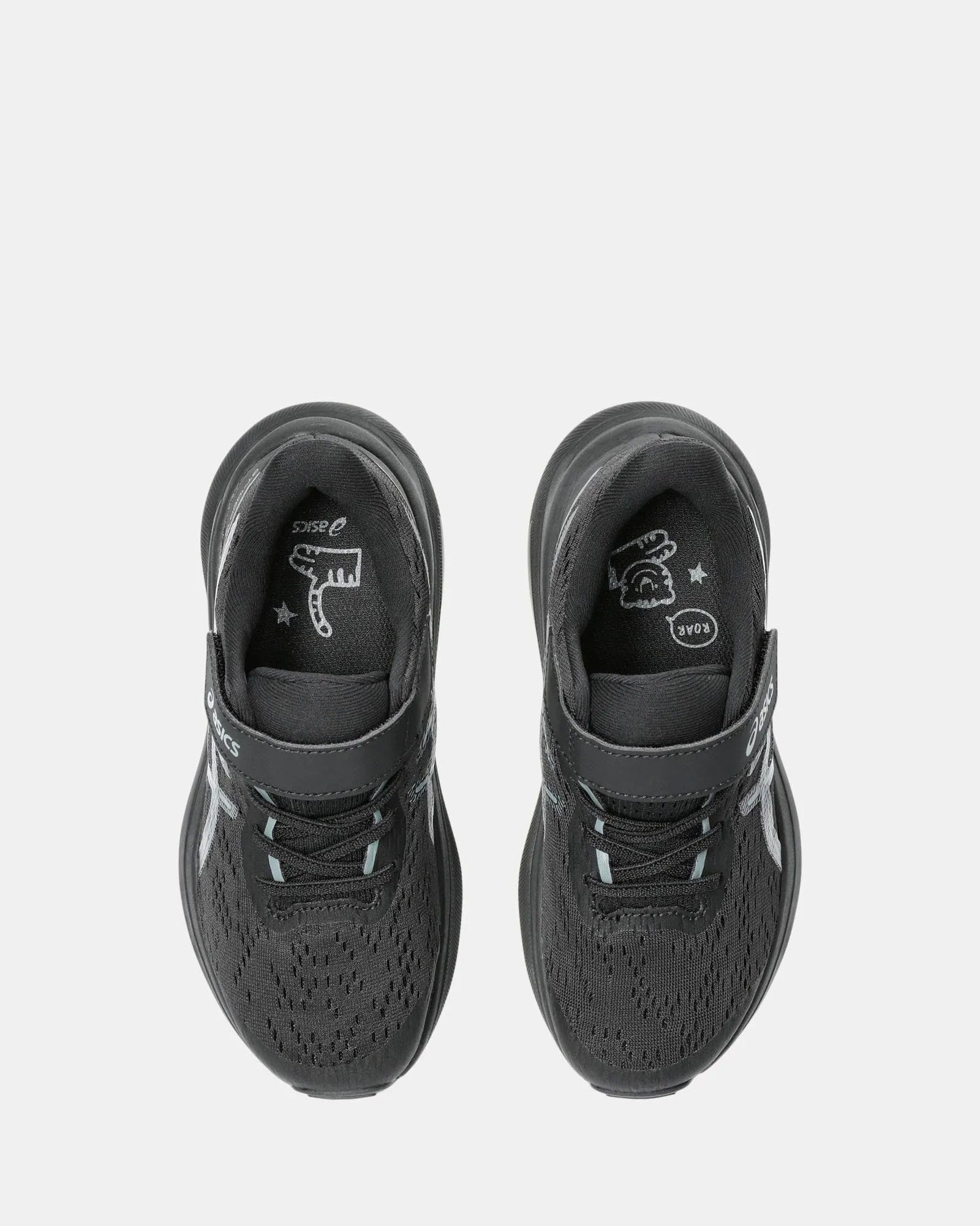 GT-1000 13 Black Grade School Schwarz/Stahlgrau Asics Schuhe