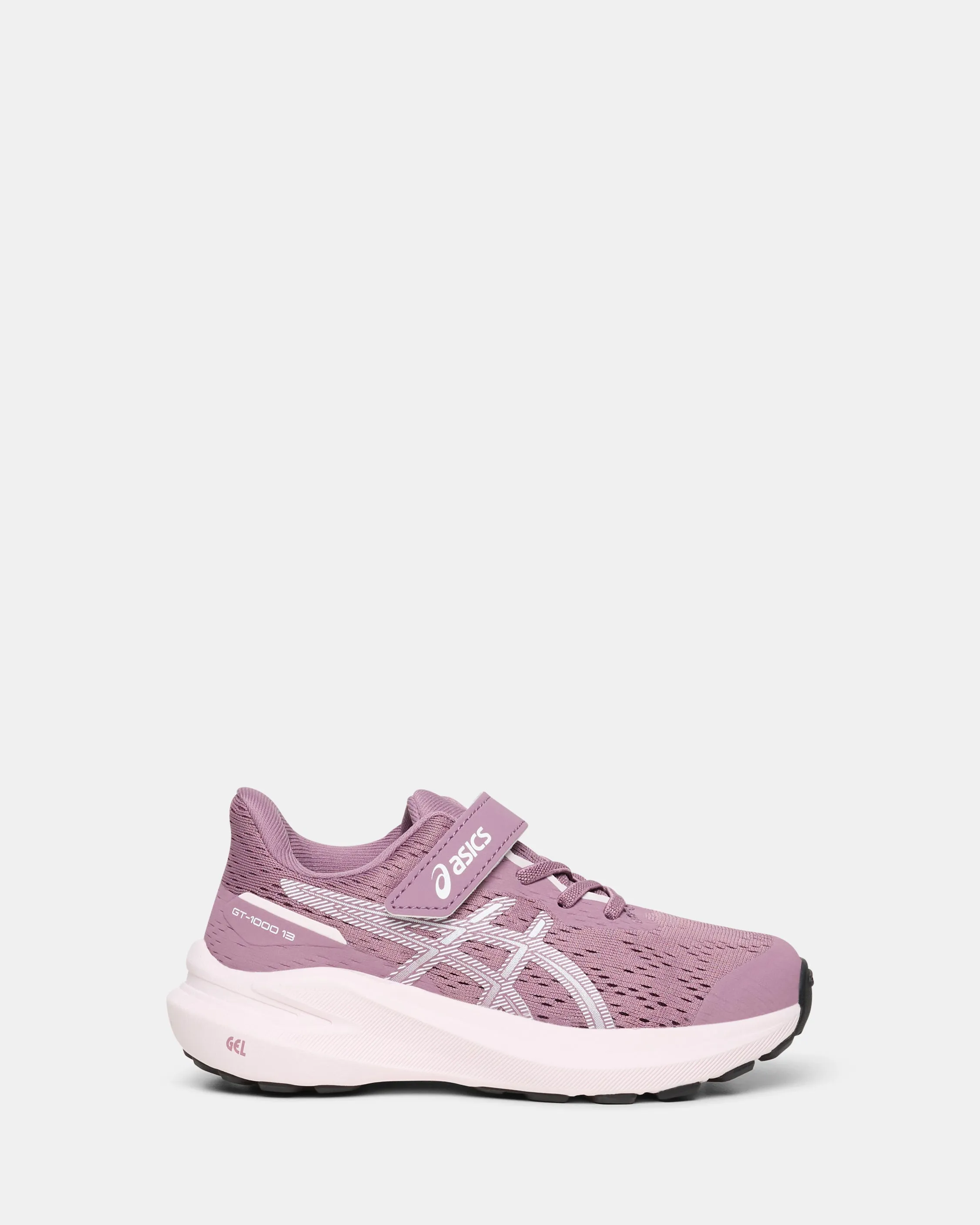 GT-1000 13 Vorschule Staubiges Mauve/Weiß Asics Schuhe