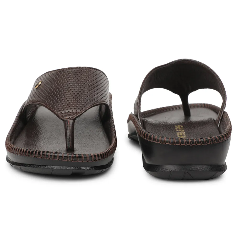 Liberty Healers Brown Bequeme Hausschuhe Für Herren CSS-25