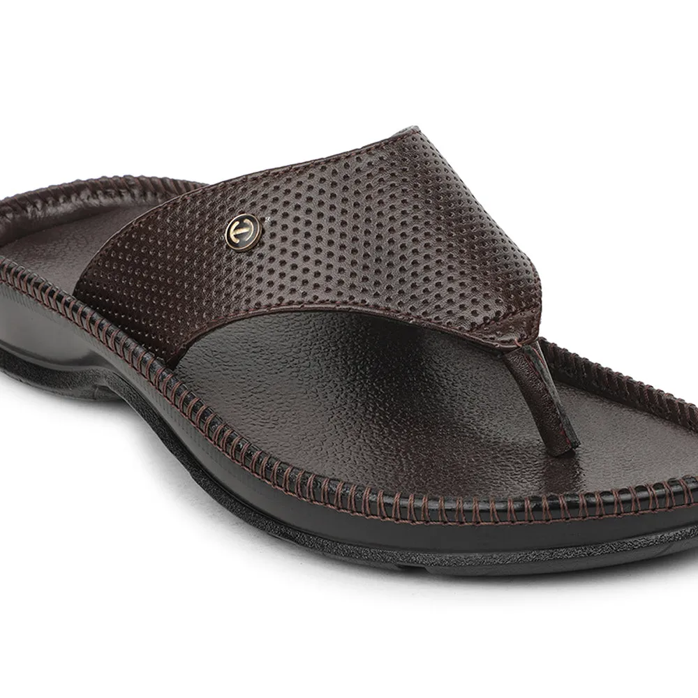 Liberty Healers Brown Bequeme Hausschuhe Für Herren CSS-25