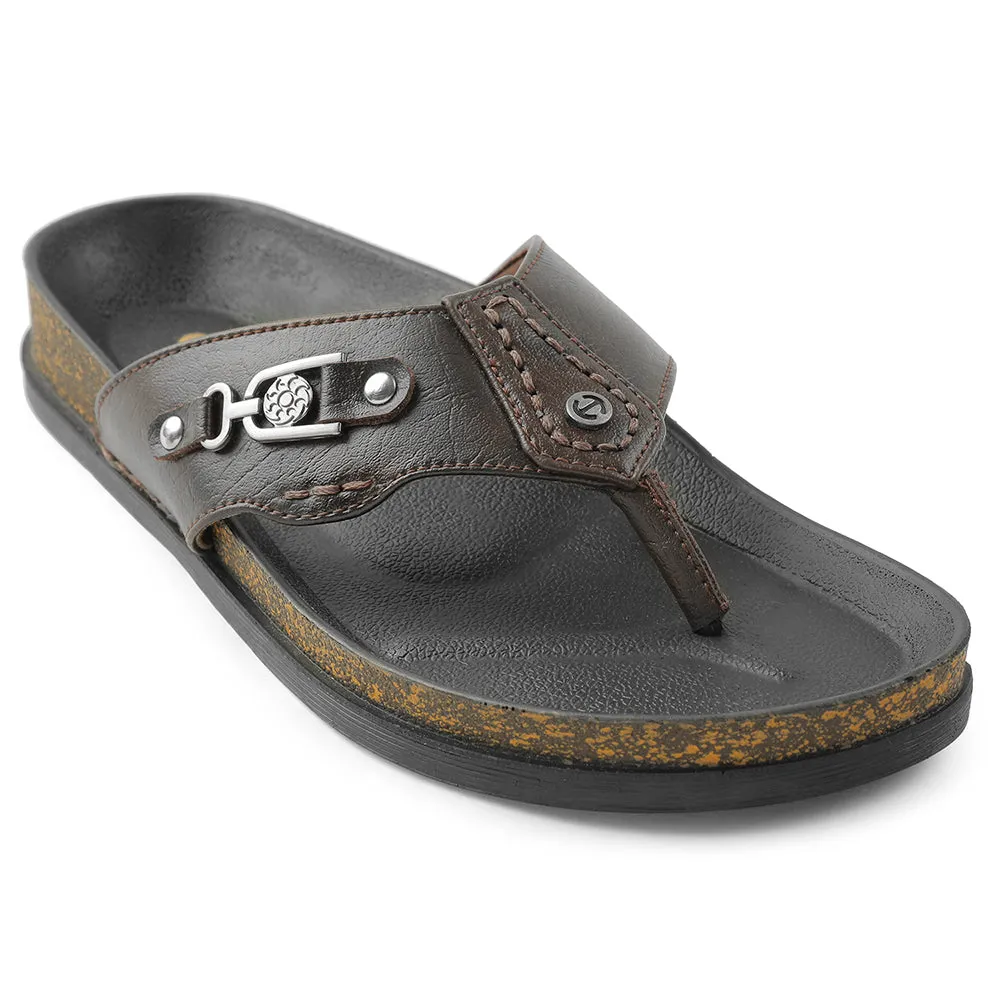 Liberty Healers Brown Bequeme Hausschuhe Für Herren CSS-28E