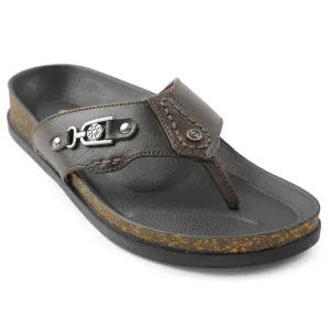 Liberty Healers Brown Bequeme Hausschuhe Für Herren CSS-28E
