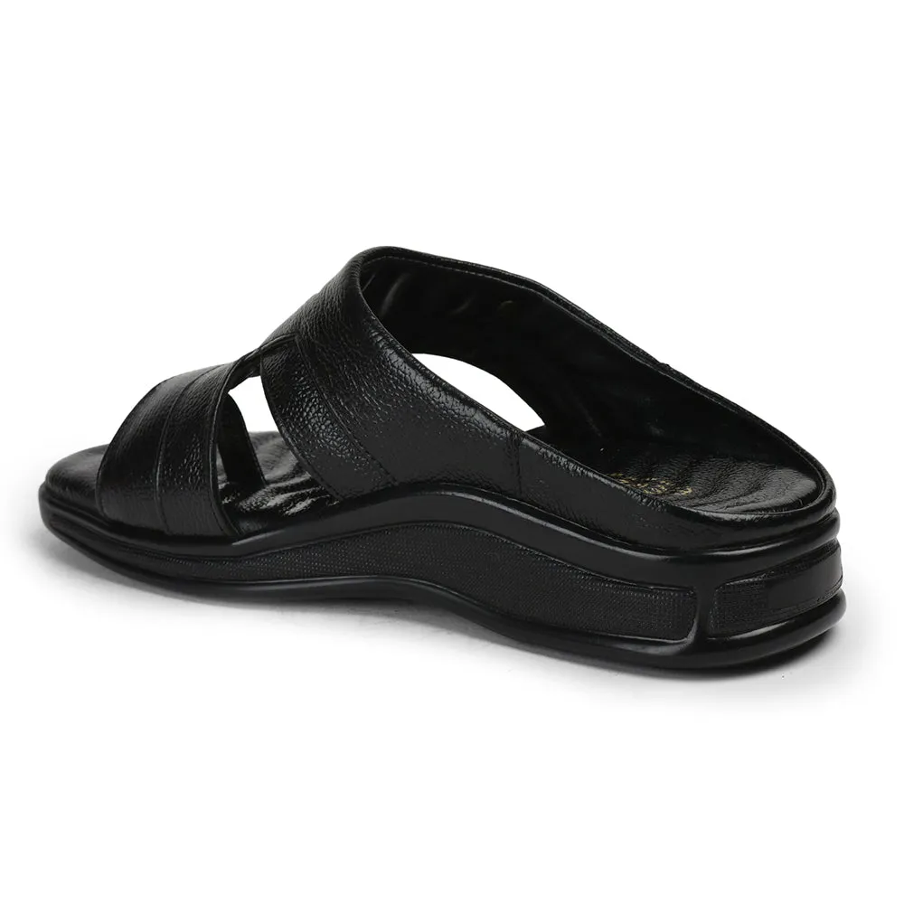Healers By Liberty Men 2050-802 Schwarze Freizeit-Hausschuhe