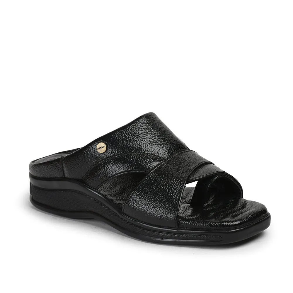 Healers By Liberty Men 2050-802 Schwarze Freizeit-Hausschuhe