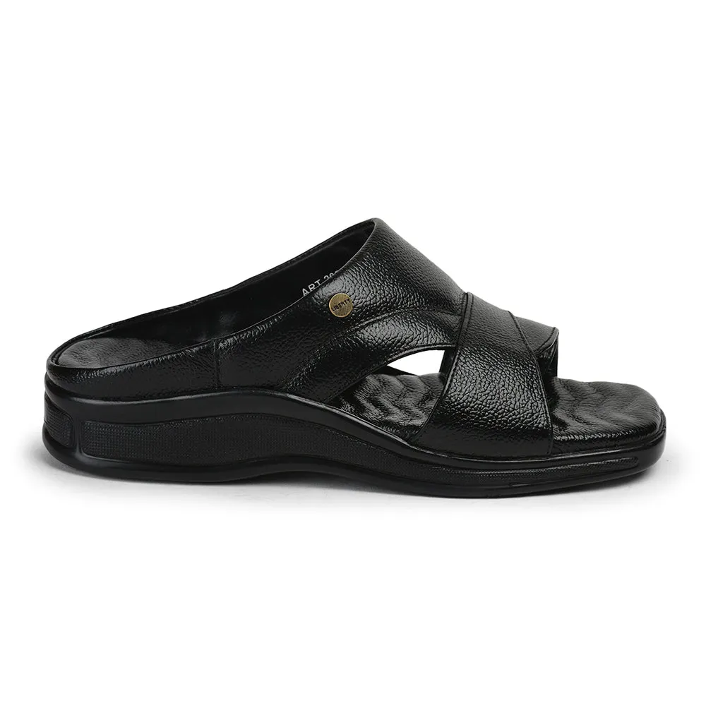 Healers By Liberty Men 2050-802 Schwarze Freizeit-Hausschuhe