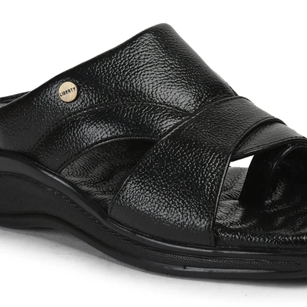 Healers By Liberty Men 2050-802 Schwarze Freizeit-Hausschuhe
