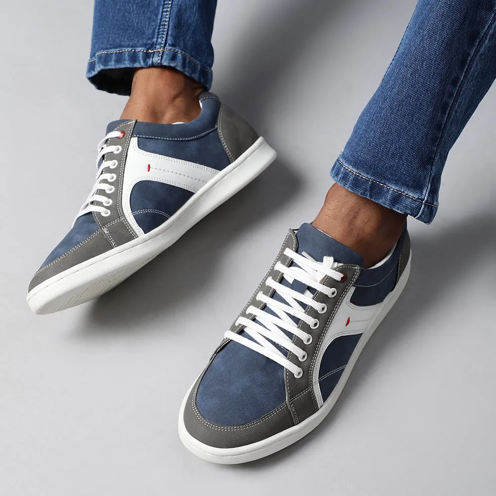 Healers Casual Blaue Schnürsneaker Für Herren SYN-46 Von Liberty
