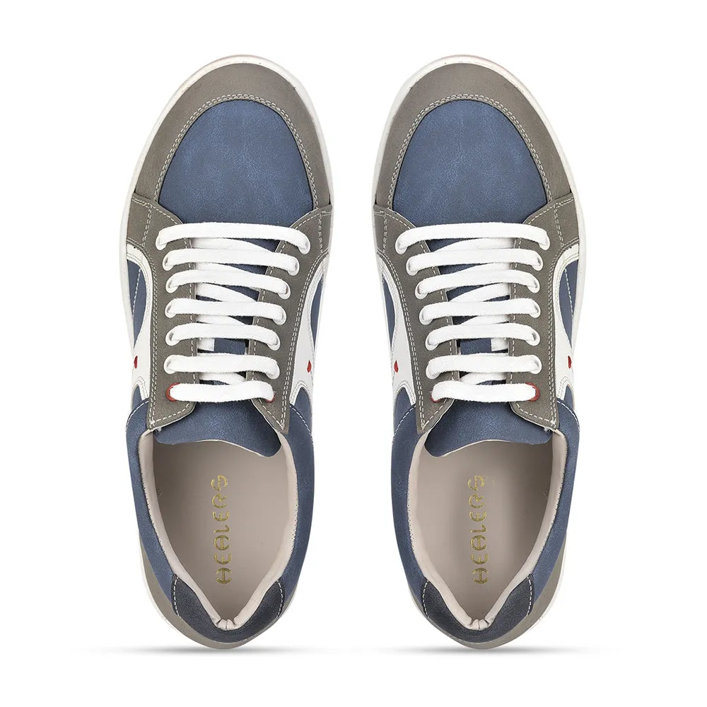 Healers Casual Blaue Schnürsneaker Für Herren SYN-46 Von Liberty