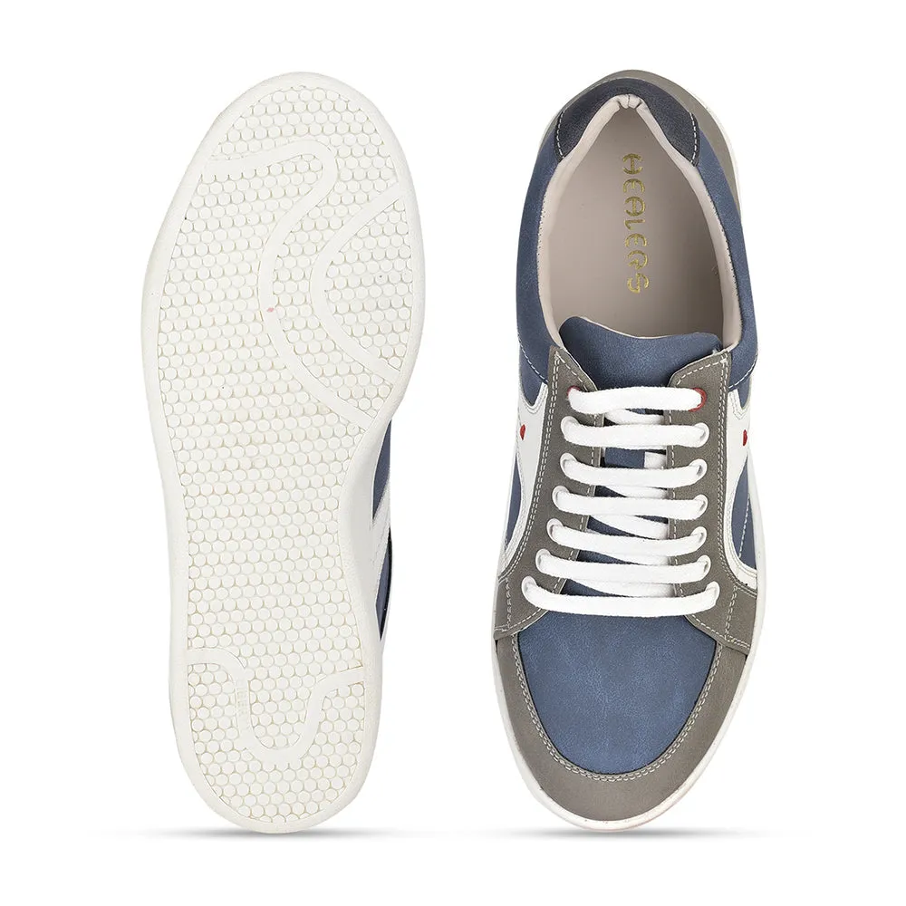 Healers Casual Blaue Schnürsneaker Für Herren SYN-46 Von Liberty