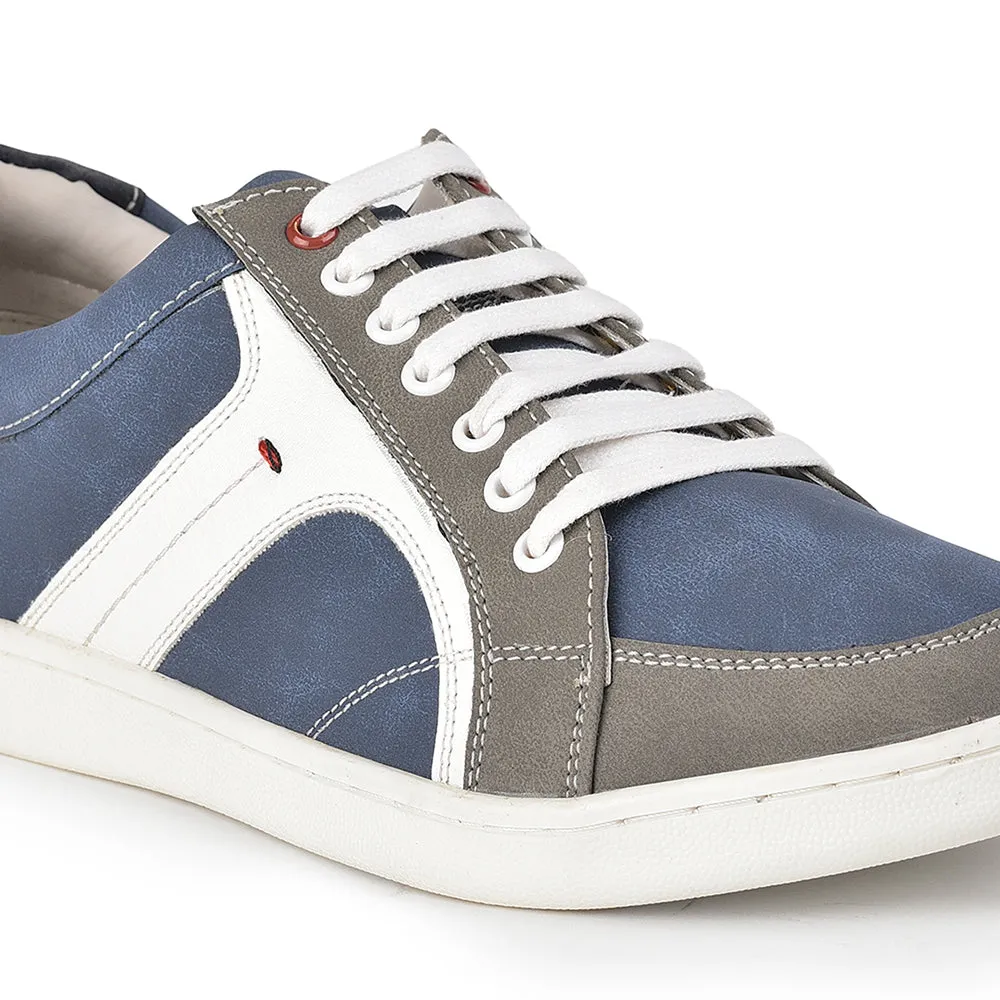 Healers Casual Blaue Schnürsneaker Für Herren SYN-46 Von Liberty