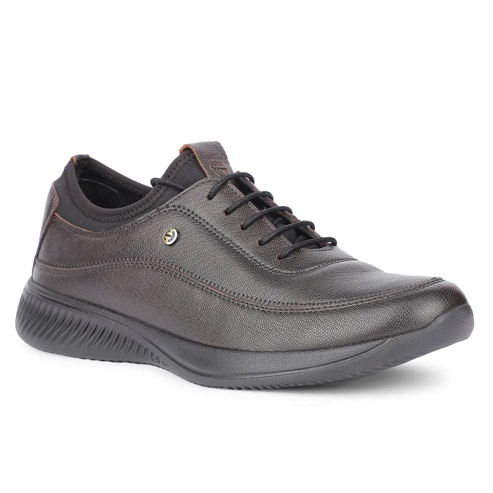 Healers Casual Braune Schnürschuhe Für Herren A576-07 Von Liberty