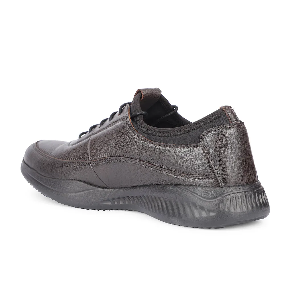 Healers Casual Braune Schnürschuhe Für Herren A576-07 Von Liberty