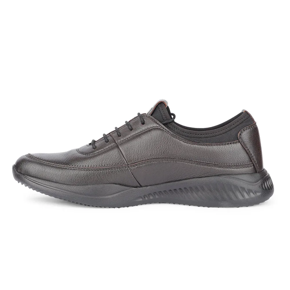 Healers Casual Braune Schnürschuhe Für Herren A576-07 Von Liberty