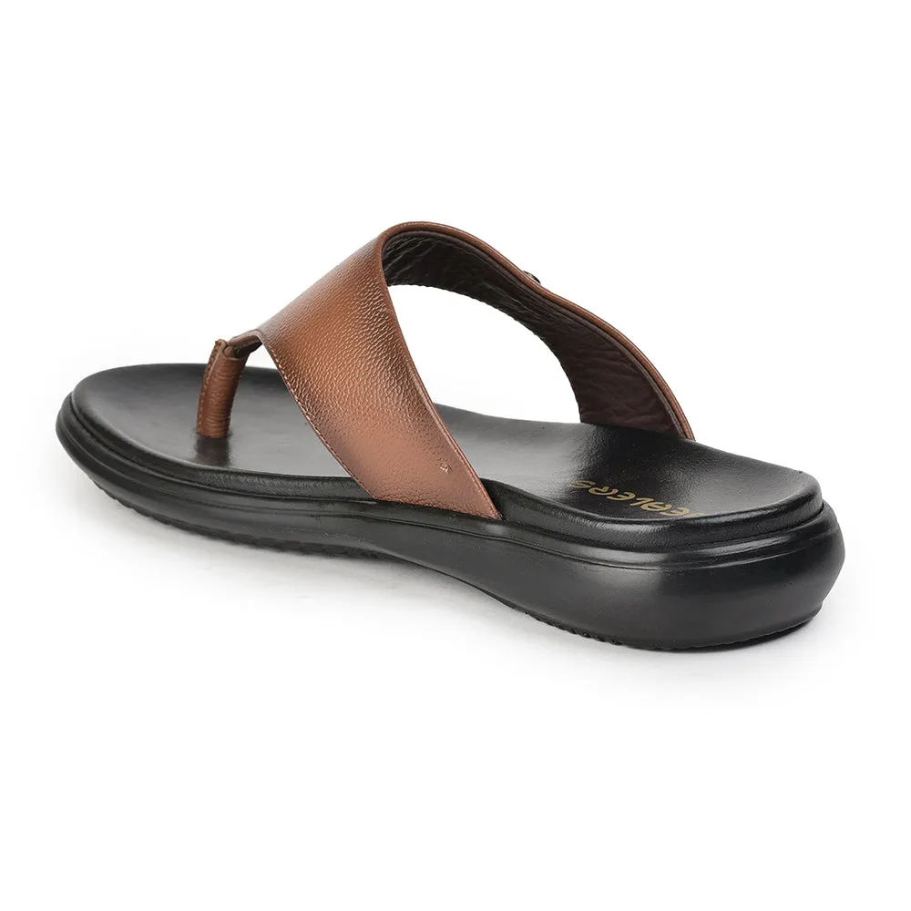 Healers Bequeme Braune Hausschuhe Für Herren MDL-05 Von Liberty