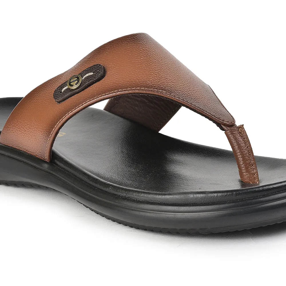 Healers Bequeme Braune Hausschuhe Für Herren MDL-05 Von Liberty