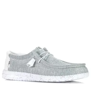Hey Dude Herren Wally Sox Steinweiß