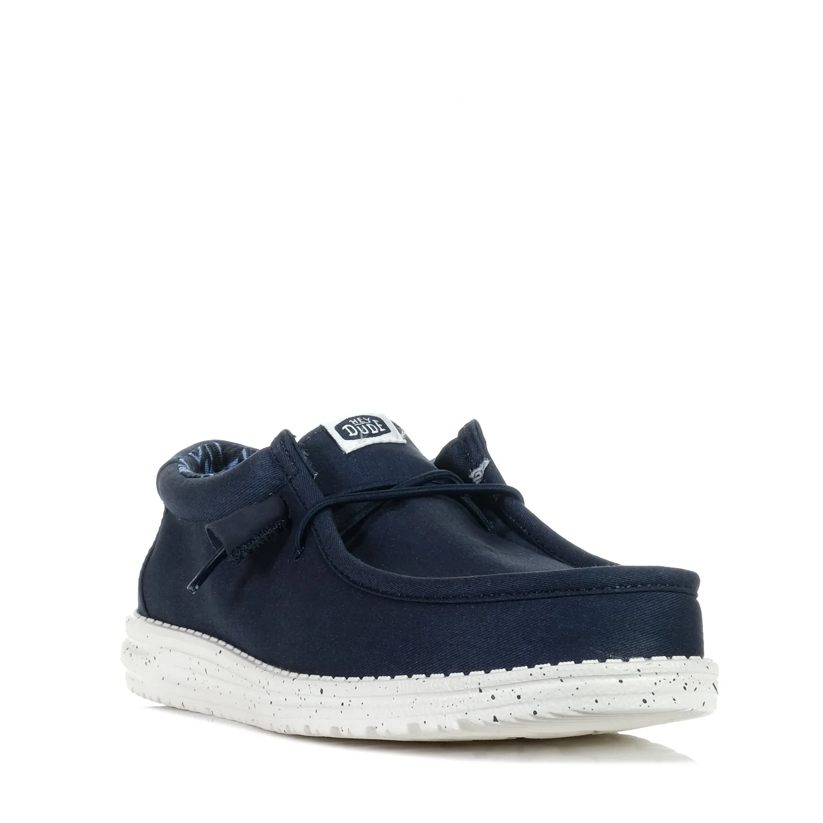 Hey Dude Herren Wally Stretch Canvas Marineblau